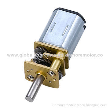 Micro DC Gear Motor, 12V with Metal Brush for Electric Lock and Robot